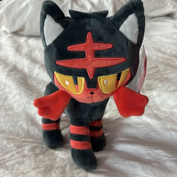Jazwares Other - New Litten Pokémon 8" Jazwares Plush Tag 2023 Gotta Catch’em All Pokemon